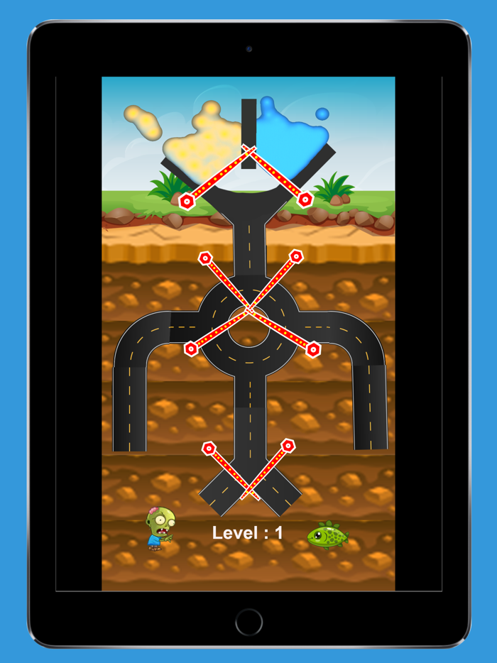 Water Flow Connect Pipes