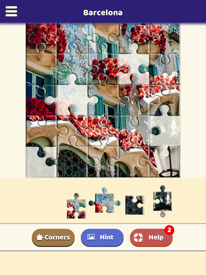 Barcelona Sightseeing Puzzle