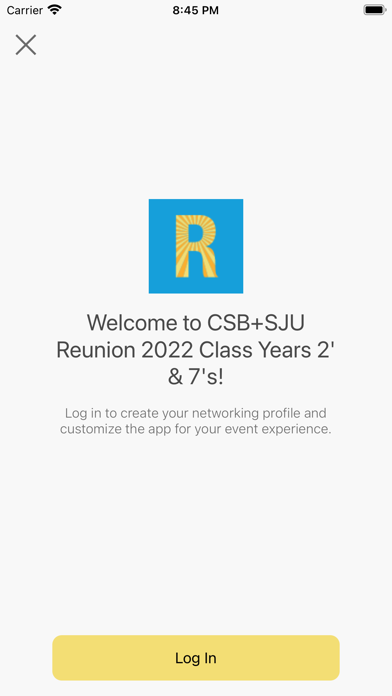 CSB+SJU Reunion Screenshot