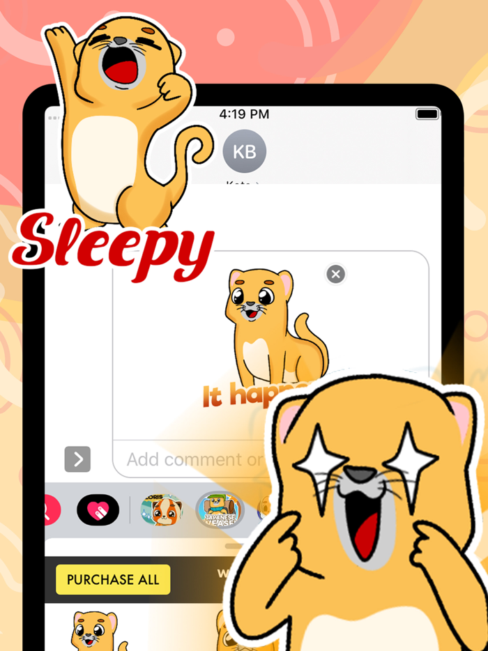 Weasel Emoji Stickers