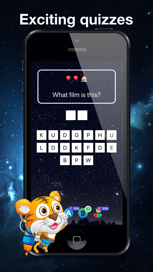 #1. SpaceQuiz - Word Quiz (iOS) 由: Andrey Dyatkov