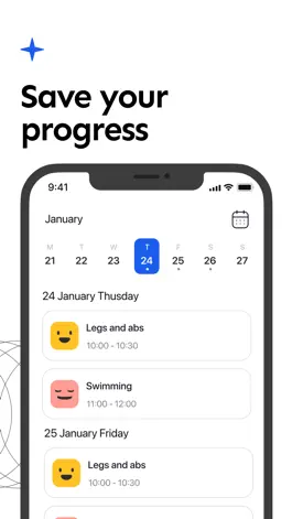 Game screenshot WOWFIT Fitness & Training Log apk