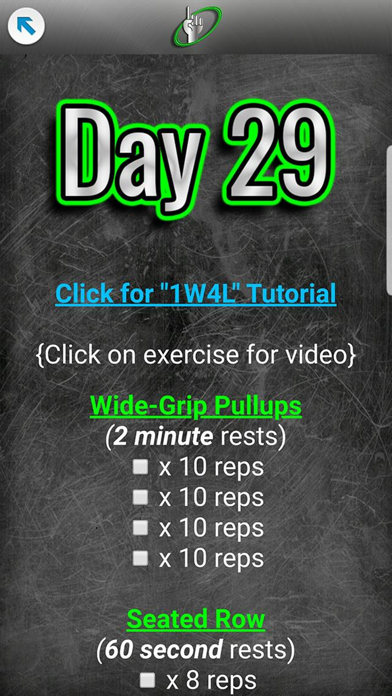 1 Workout 4 Life Screenshot