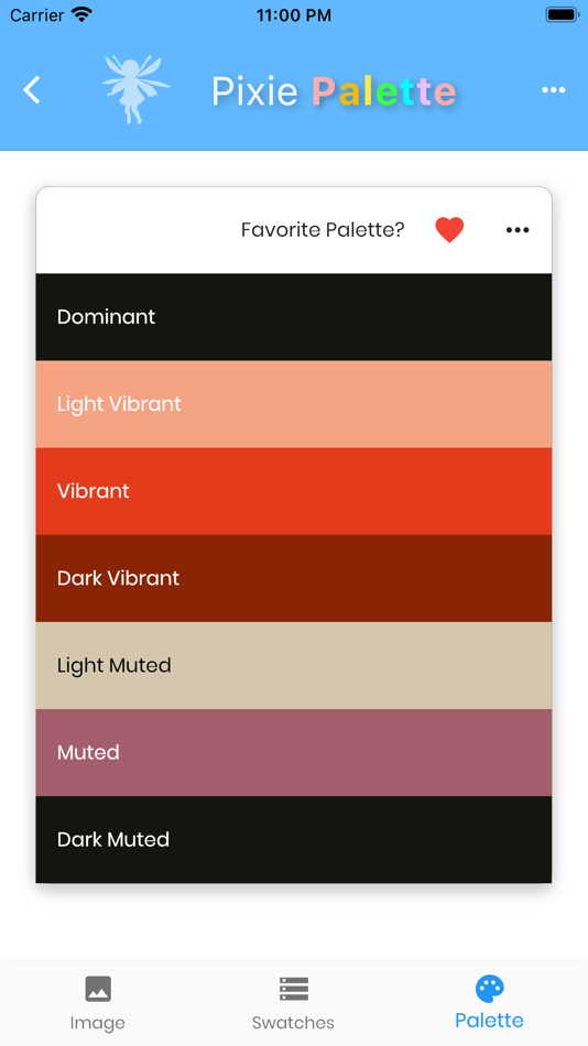 #4. Pixie Palette (iOS) By: ethocode LLC