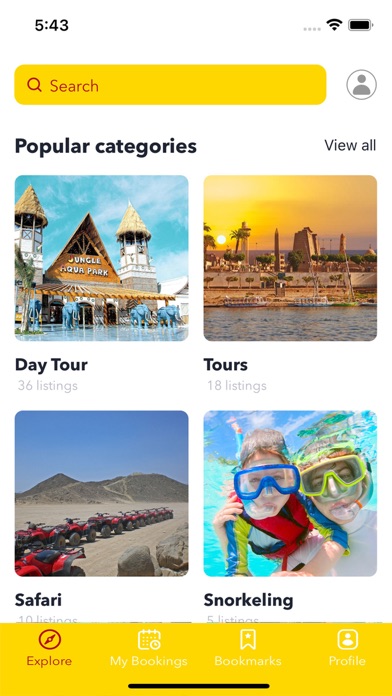 Mannai Tours Screenshot