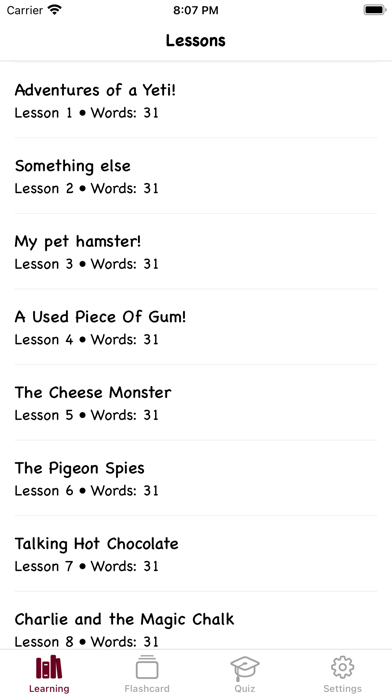 ISEE & SSAT Vocabulary Screenshot