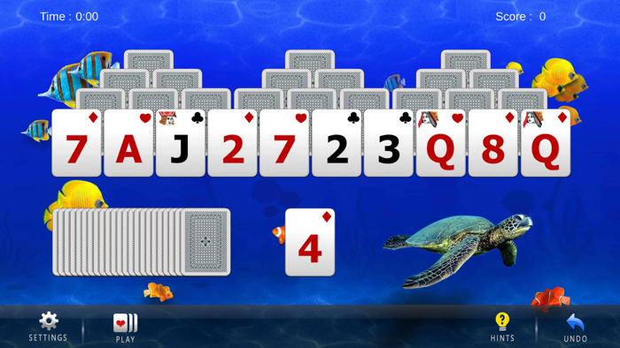 Tripeaks Solitaire Card Game