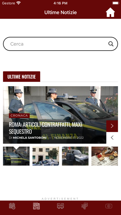 Lazio Tv Screenshot