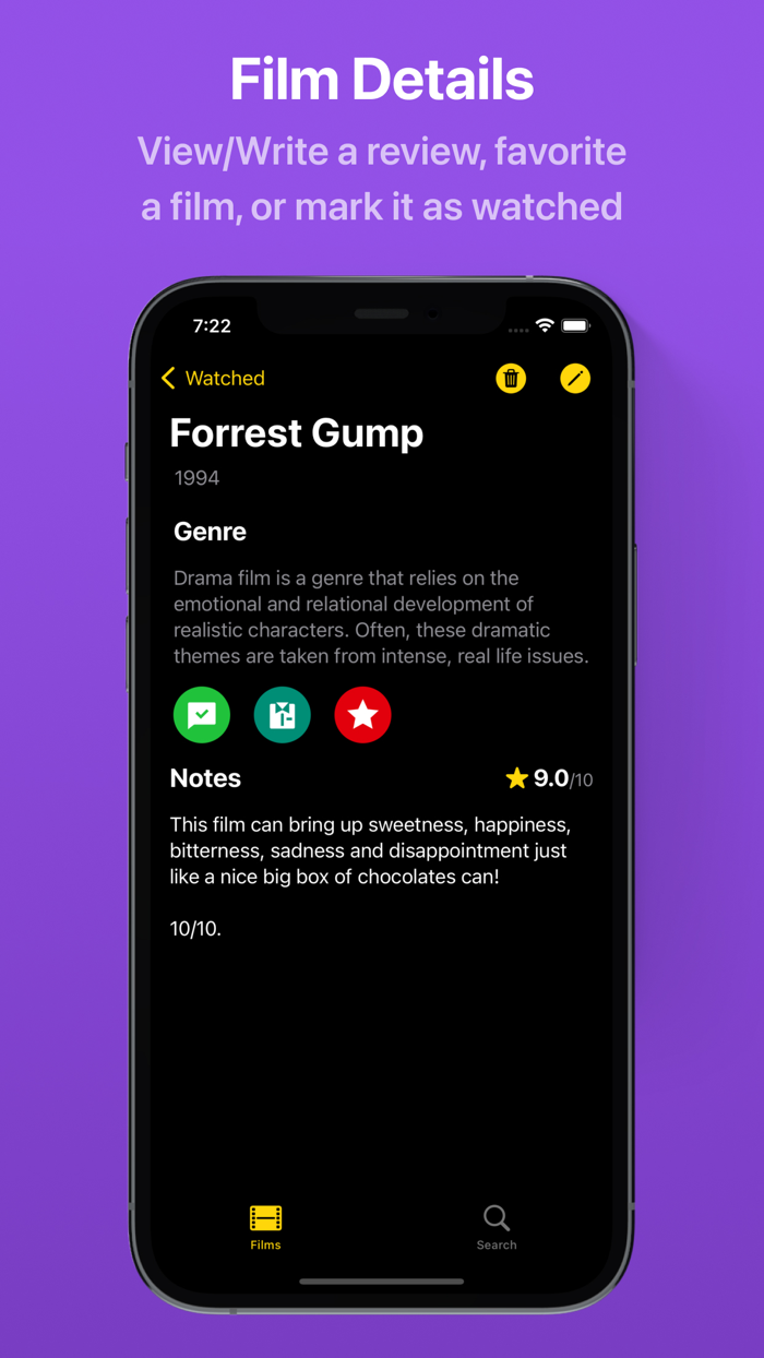 Film Buff - Journal and Tracker