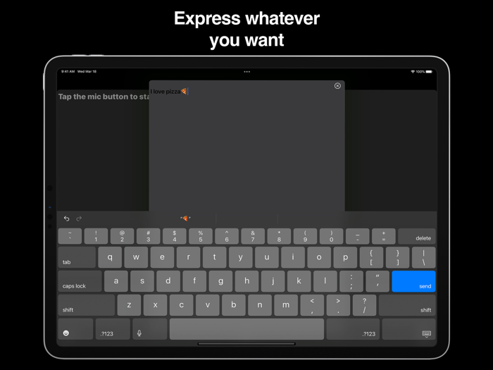 SpeakLiz for deaf people