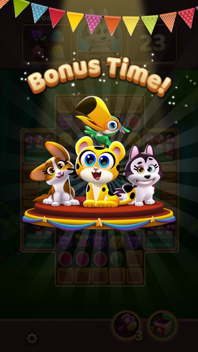 Animal Crush: Match 3 Game Screenshot