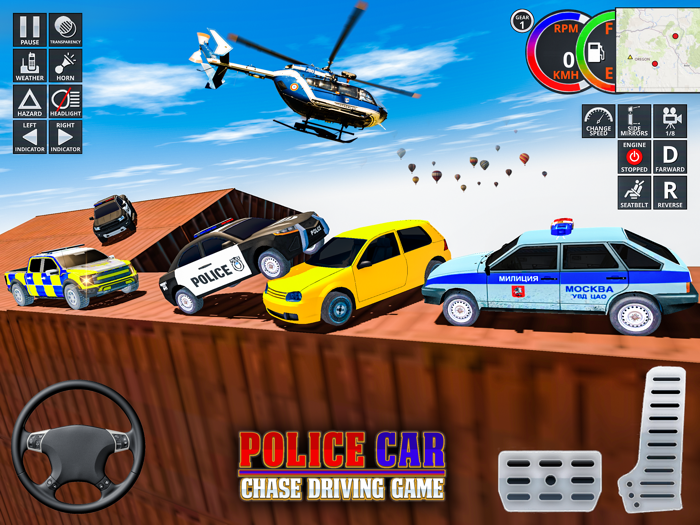 Police Car Chase Driving Game