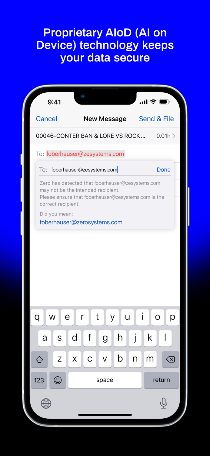 Zero - email for attorneys