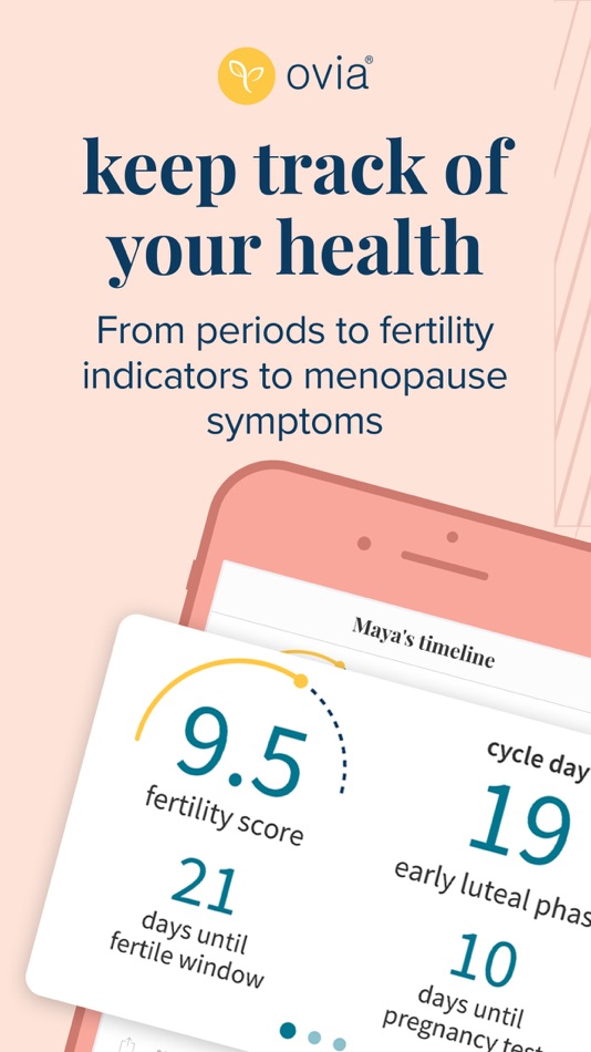 Ovia: Fertility, Cycle, Health - 6.10.0 - (iOS)