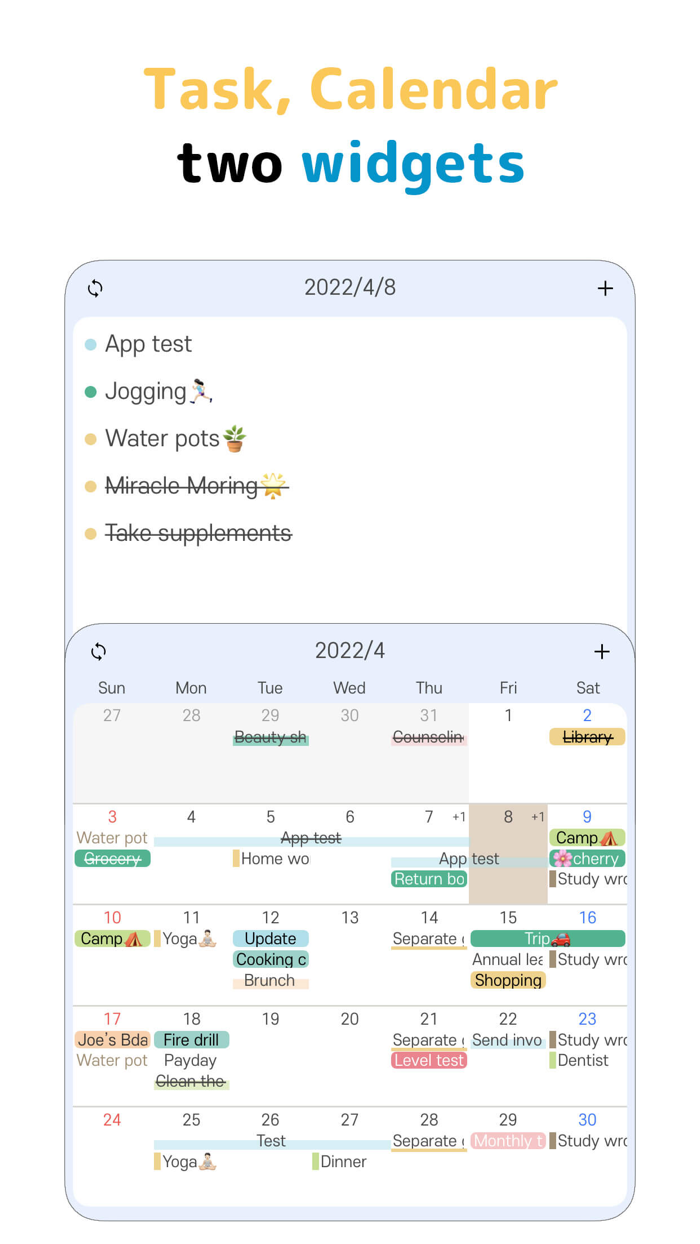 ReBorn - Task and To-do list