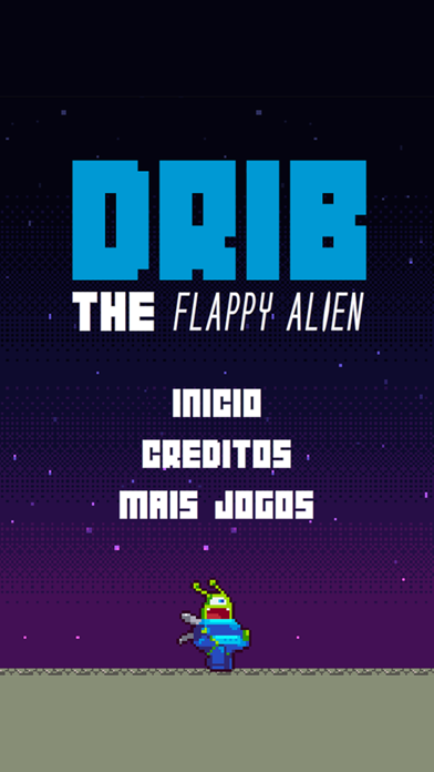 Drib the Flappy Alien Screenshot