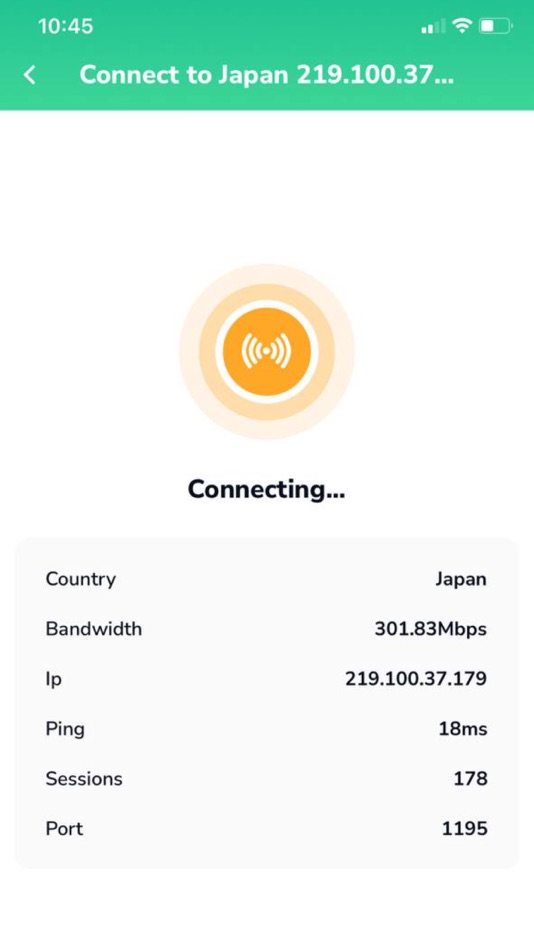 #8. VPN Gate Pro - Fast & Secure (iOS) 由: DREAMER NETWORK CO., LTD