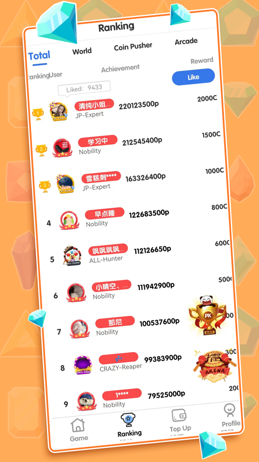 #8. Coin Machine-Real coin pusher (iOS) 由: Happymore LLC.