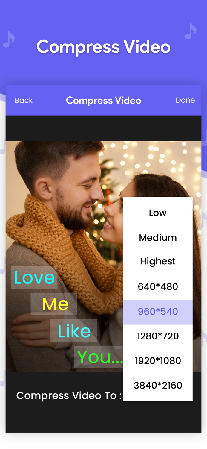 Video Editor - Add Music