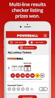 powerball lottery iphone screenshot 3