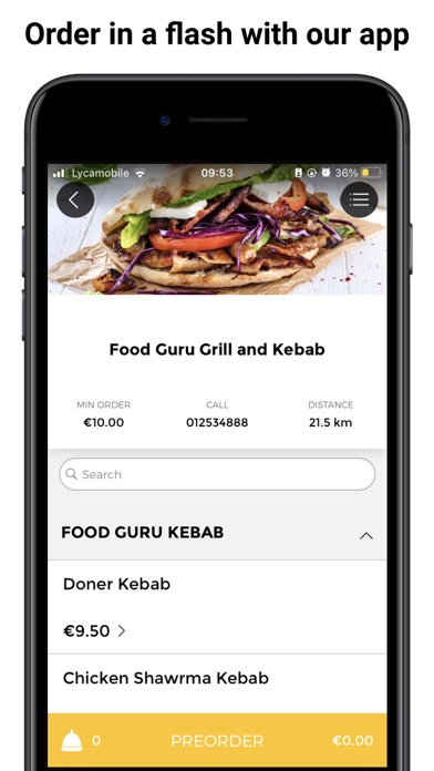 Food Guru Grill and Kebab Screenshot