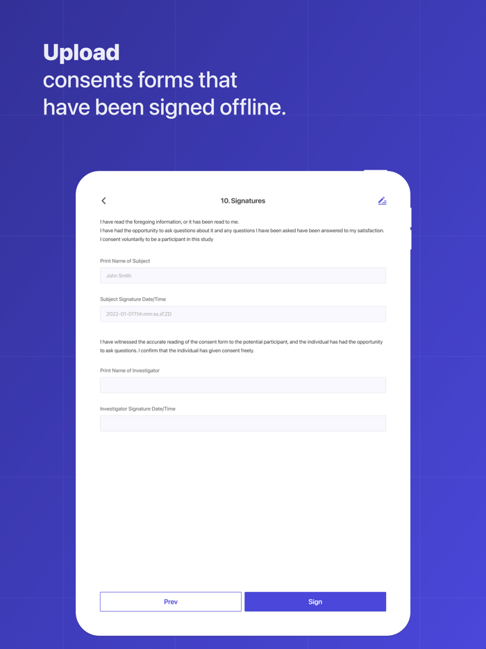 cubeCONSENT 3.0 - For Site INV