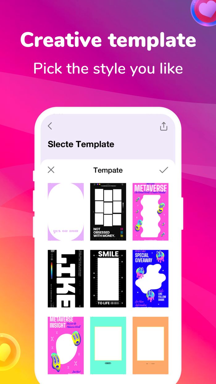TikBoom Get Photo Shape Art