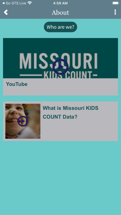 Missouri KIDS COUNT App Screenshot