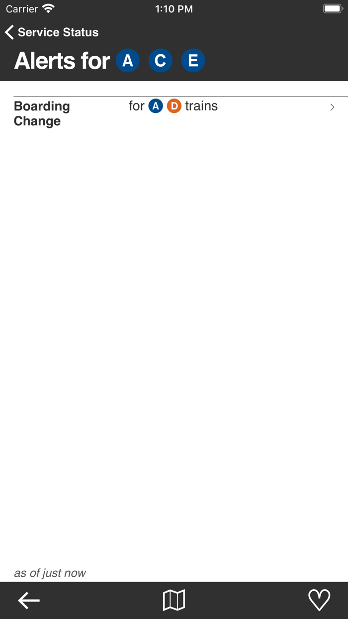 Underway NYC Subway Transit