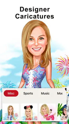 Game screenshot Caricature Cartoons Neon ToonU apk