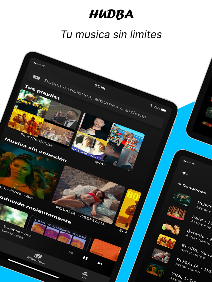 Hudba reproductor MP3 offline