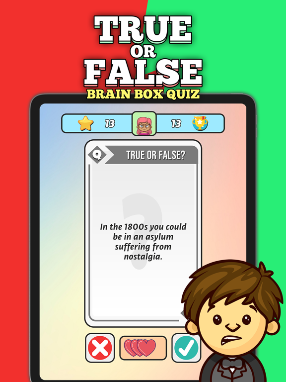 Brain Box Quiz: True Or False screenshot 3