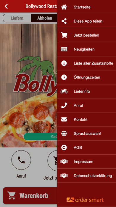 Bollywood Restaurant Wesenberg Screenshot