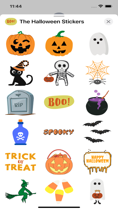 The Halloween Stickers Screenshot