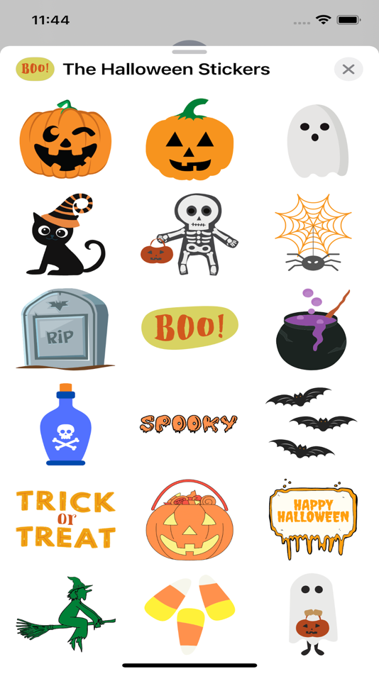 The Halloween Stickers - 1.1 - (iOS)