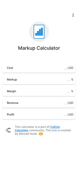 Game screenshot Markup Calculator - CalCon mod apk