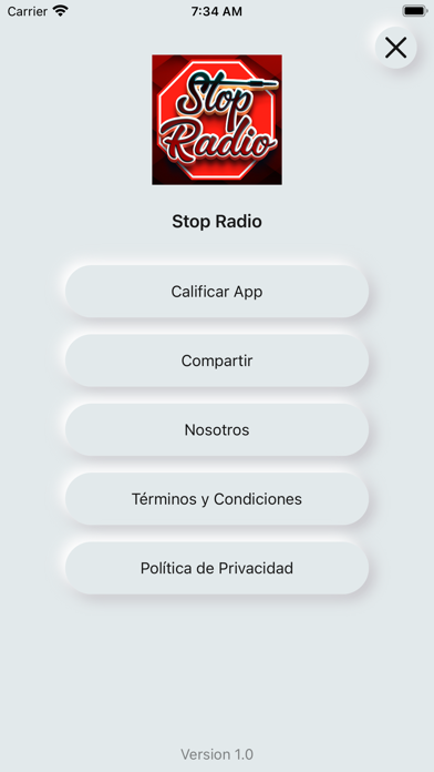 Stop Radio Screenshot