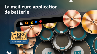 Screenshot #1 pour REAL DRUM: Batterie