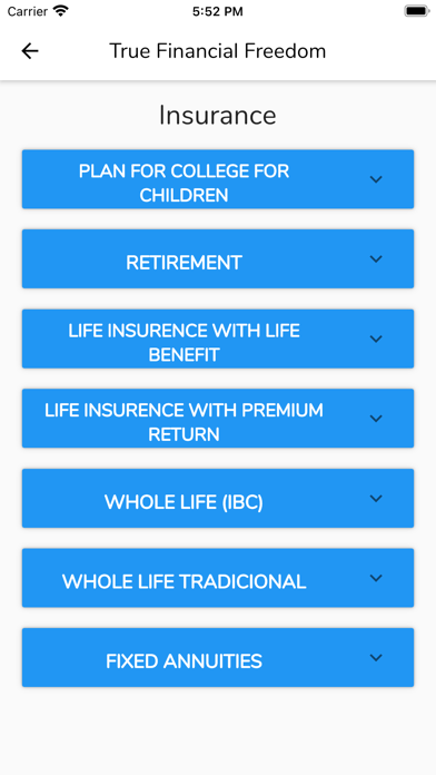 True Financial Freedom Screenshot