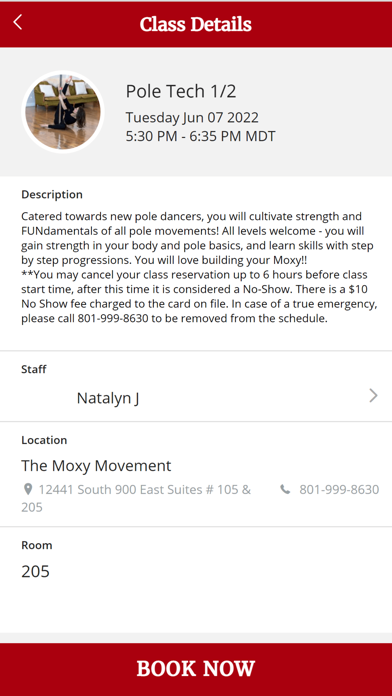 Moxy Movement Screenshot