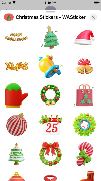 Christmas Stickers-2024 Wishes screenshot-3