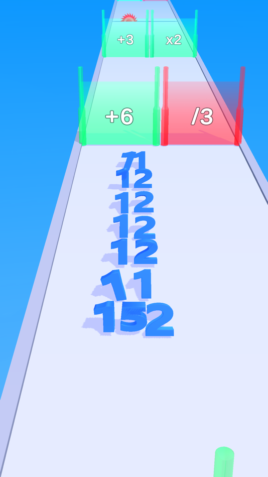 #9. Number Stack Run (iOS) 由: Aden Games