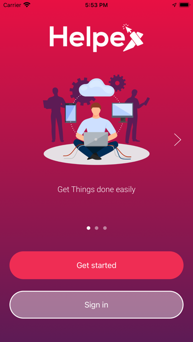 Helpex Algeria - IT services Screenshot