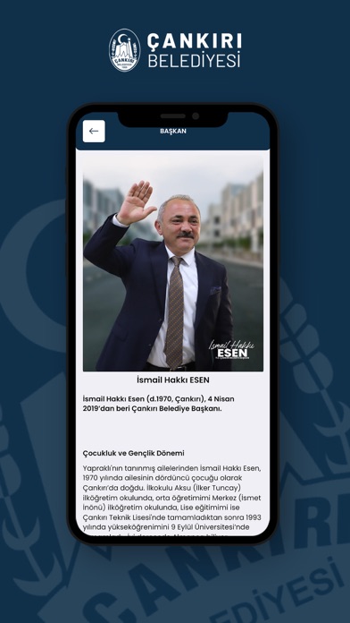 Çankırı Belediyesi Screenshot