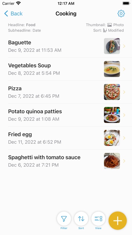 DeeBee - Database-style notes screenshot-3