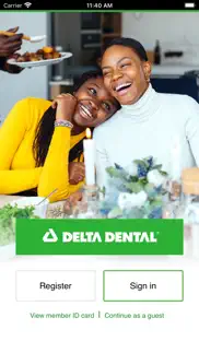delta dental mobile app iphone screenshot 1