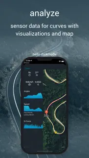 curve tracker for motorbike iphone screenshot 3