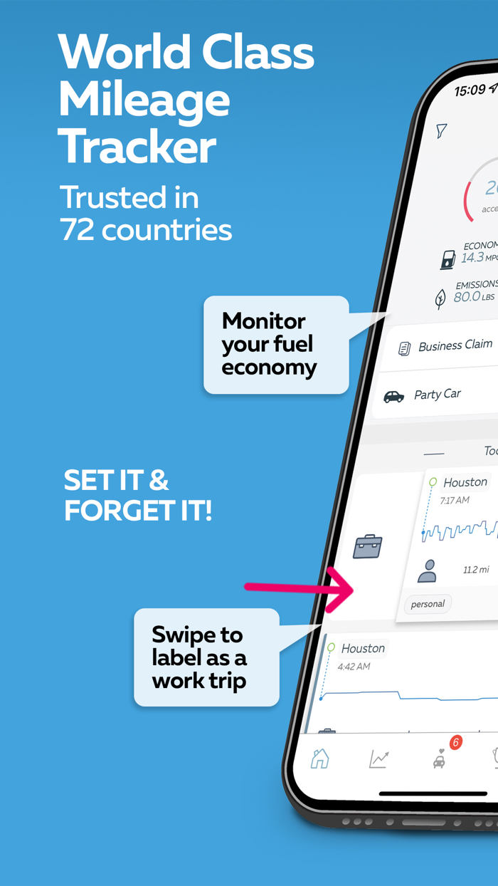 GOFAR All-in-1 Mileage Tracker