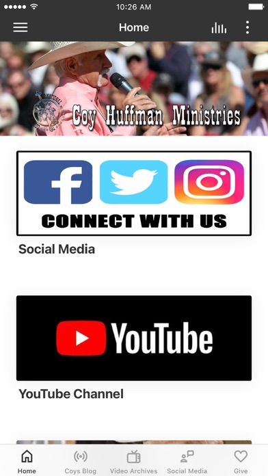 Pro Rodeo Ministries Screenshot