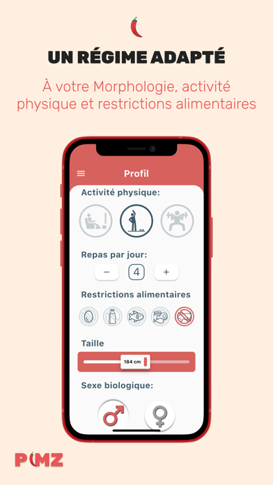 Pimz - Nutrition & Santé Screenshot